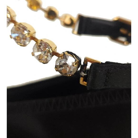 J W Anderson Ballerina Shoes With Crystals Size 38 US 8 Black $890 - Picture 11 of 16